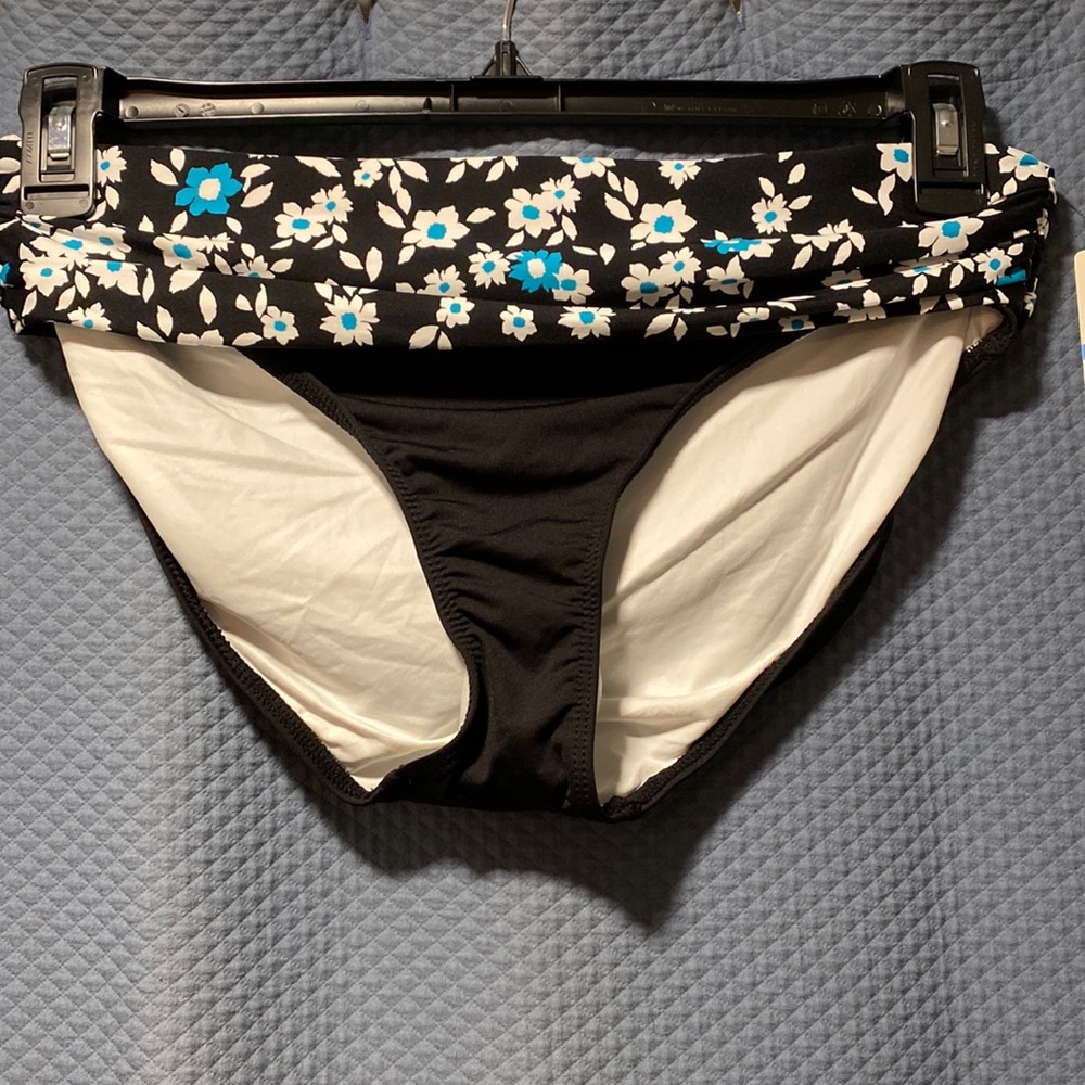 Anne Cole Printed Foldover Bottom